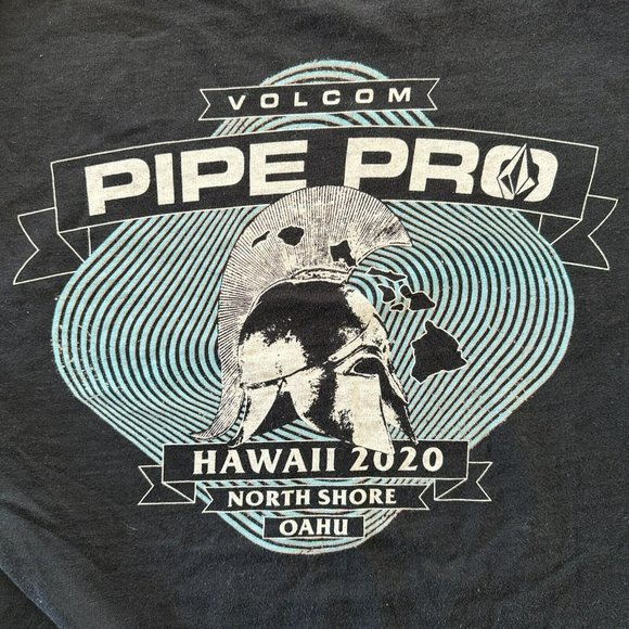 Volcom 2020 Hawaii Banzai Pipeline Long Sleeve T Shirt Size M - Picture 2 of 2